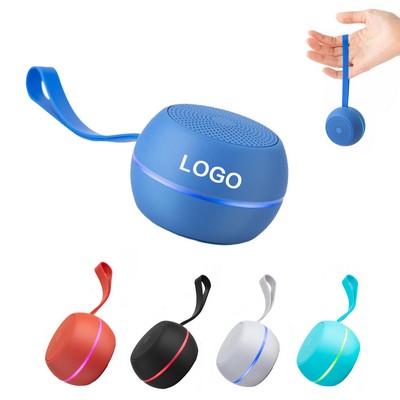 Portable Mini Bluetooth Speaker Waterproof IPX6 Outdoor Rechargeable Speaker