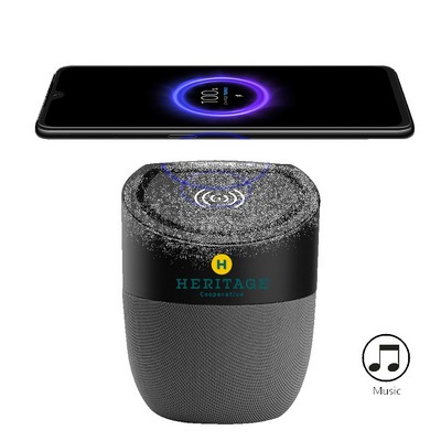 Pod Wireless Charger Bluetooth Speaker